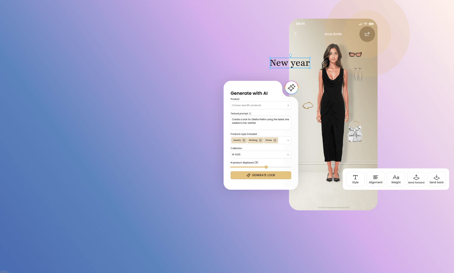 Look Composer in action